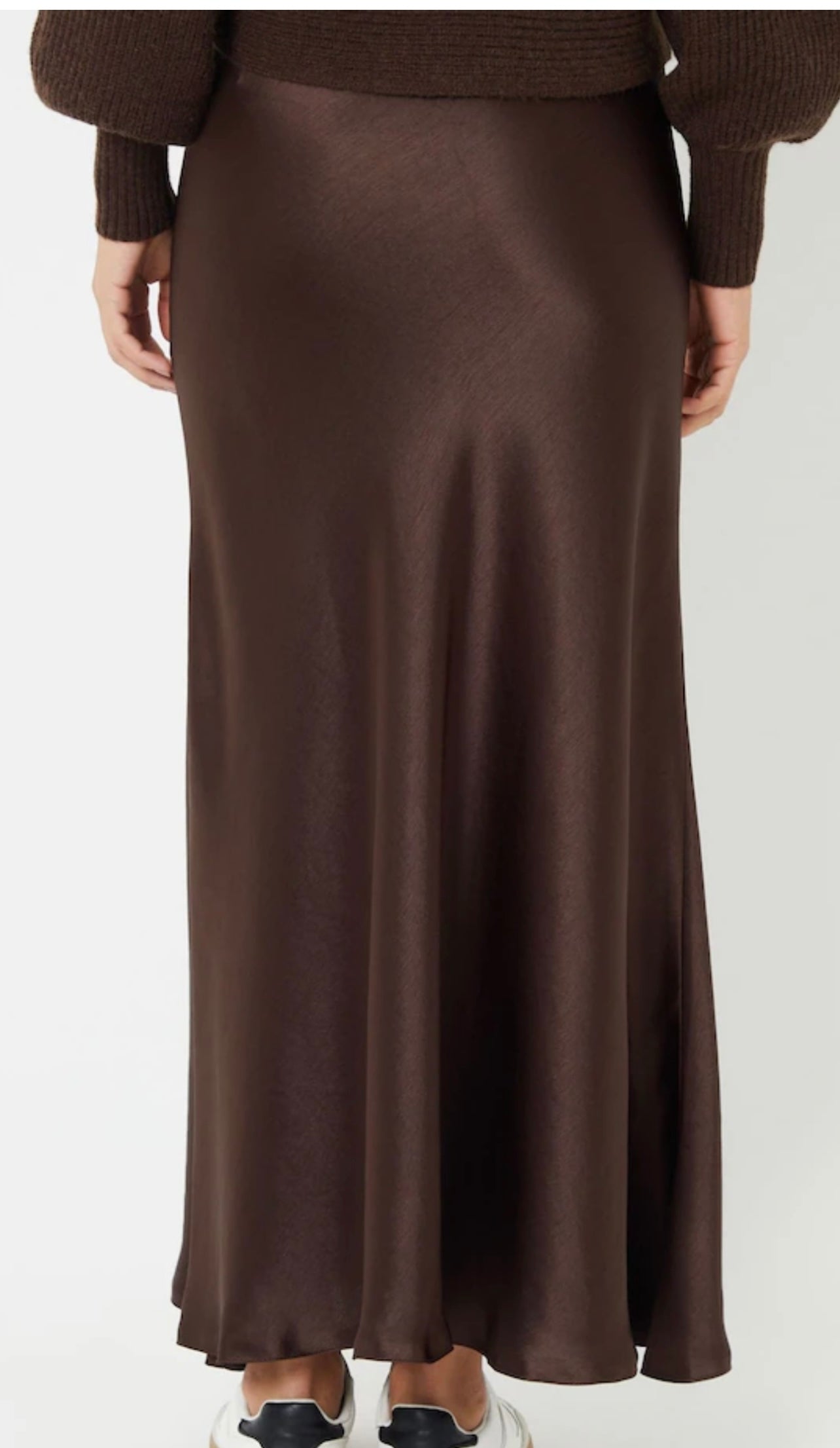 Satin skirt