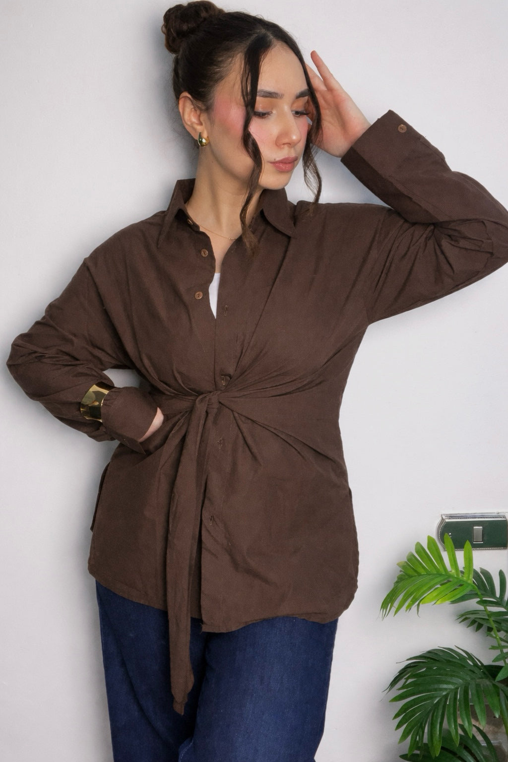 Wrap shirt