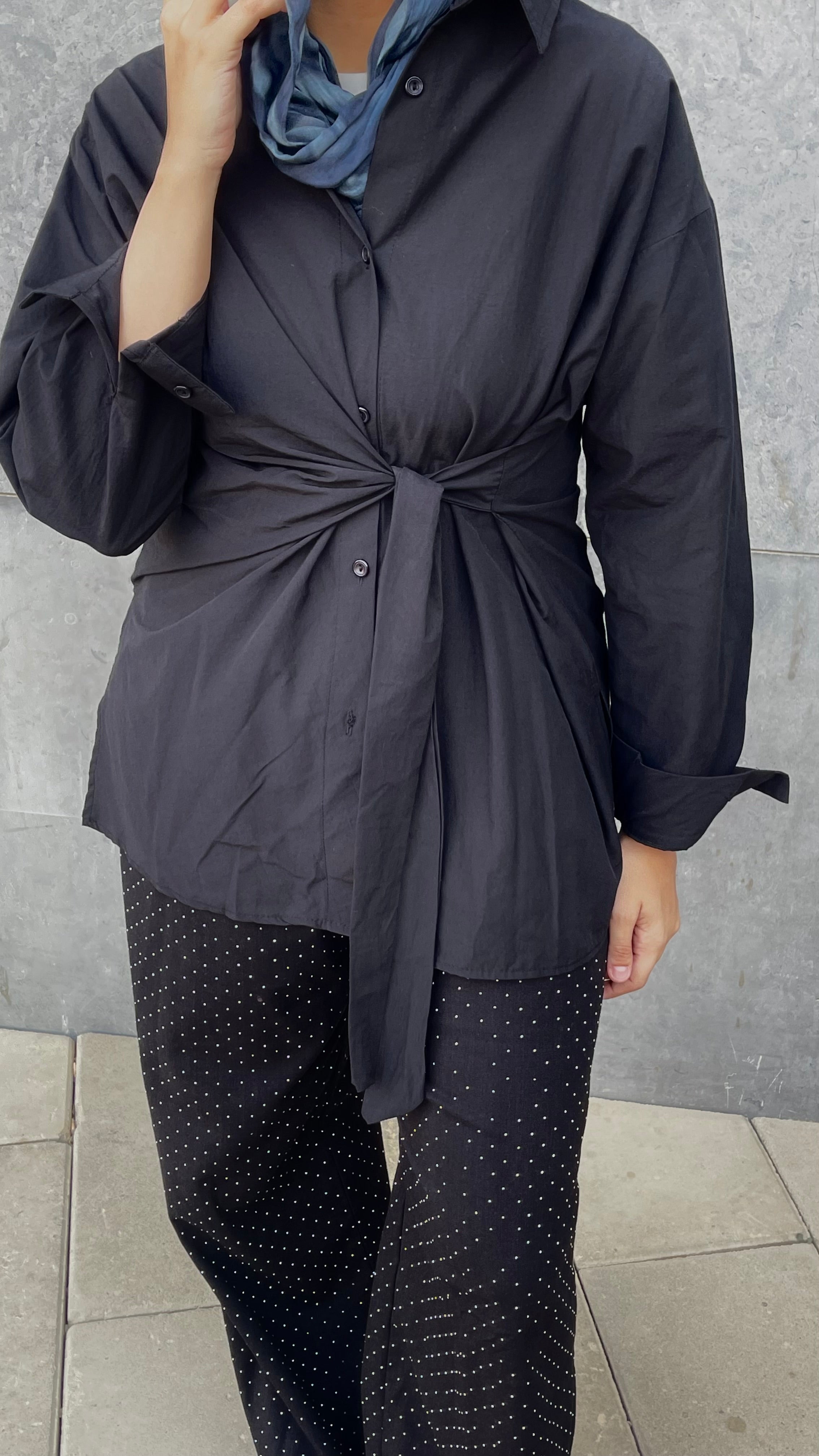 Wrap shirt